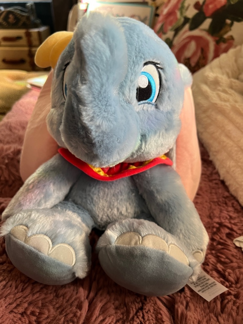 Disney Parks Dumbo Plush like new